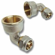 Knelkoppeling bocht 1" F 20