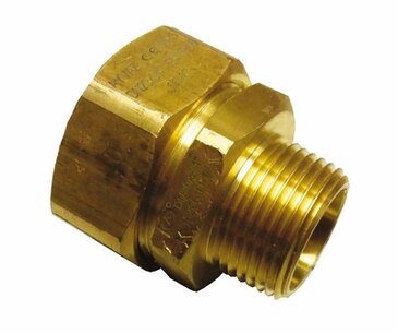 Push-fit overgang DN25 - 1"M