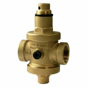 Drukverminderaar 4/4" F/F met manometer