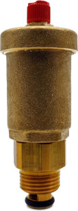 Automatische ontluchter alu-pex 1/2"M