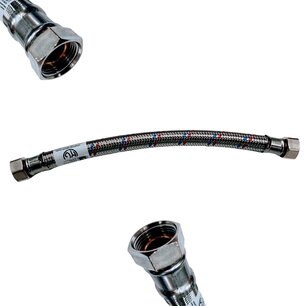 Flexibel 3/4"x 3/4" F/F 60cm DN19
