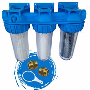 Triplex filter 10"